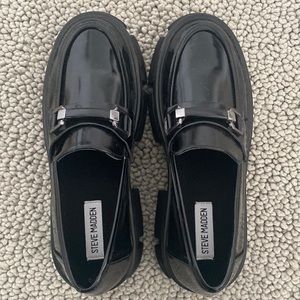 Steve Madden platform chunky loafers
